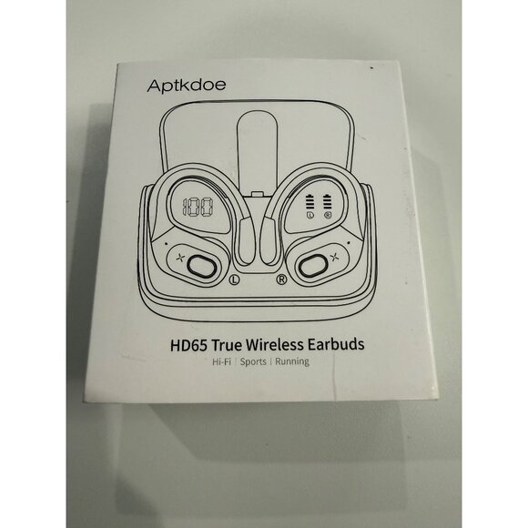 AptkdoeWireless Earbuds 75hrs Bluetooth 5.4 Headphone Sport, 2025 Bluetooth Ear - Picture 3 of 5